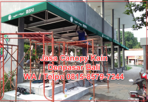 Kanopi Kain Bali