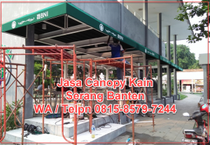 Kanopi Kain Banten