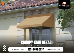 Jasa Kanopi Kain di Bekasi Hub 085180595037