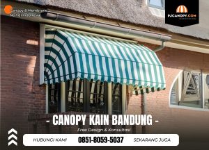 Jasa Kanopi Kain di Bandung Hub 085180595037