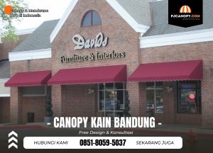 Jasa Kanopi Kain di Bandung Hub 085180595037