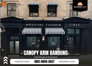 Jasa Kanopi Kain di Bandung Hub 085180595037