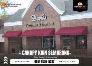 Jasa Kanopi Kain di Semarang Hub 085180595037