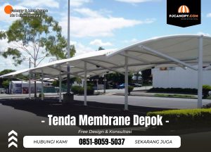 Jasa Tenda Membrane di Depok Hub 085180595037