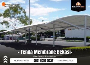 Jasa Tenda Membrane di Bekasi Hub 085180595037