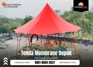 Jasa Tenda Membrane di Depok Hub 085180595037